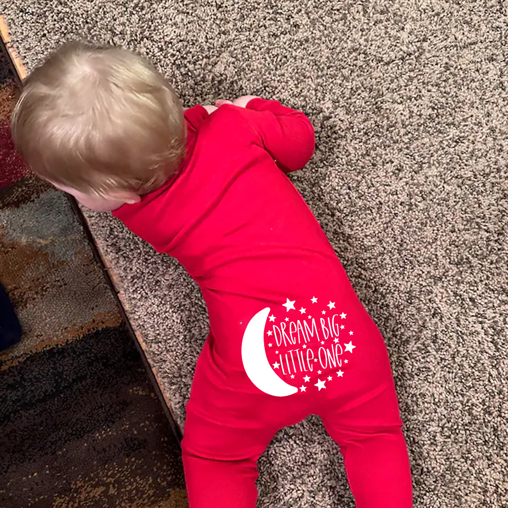 Personalized Kids Sweet Night Sweatshirt Romper | inRomper20