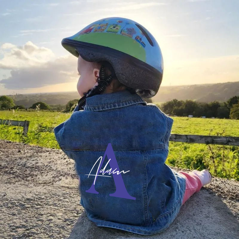 Personalized Monogram Kids Denim Jacket | inJacket29