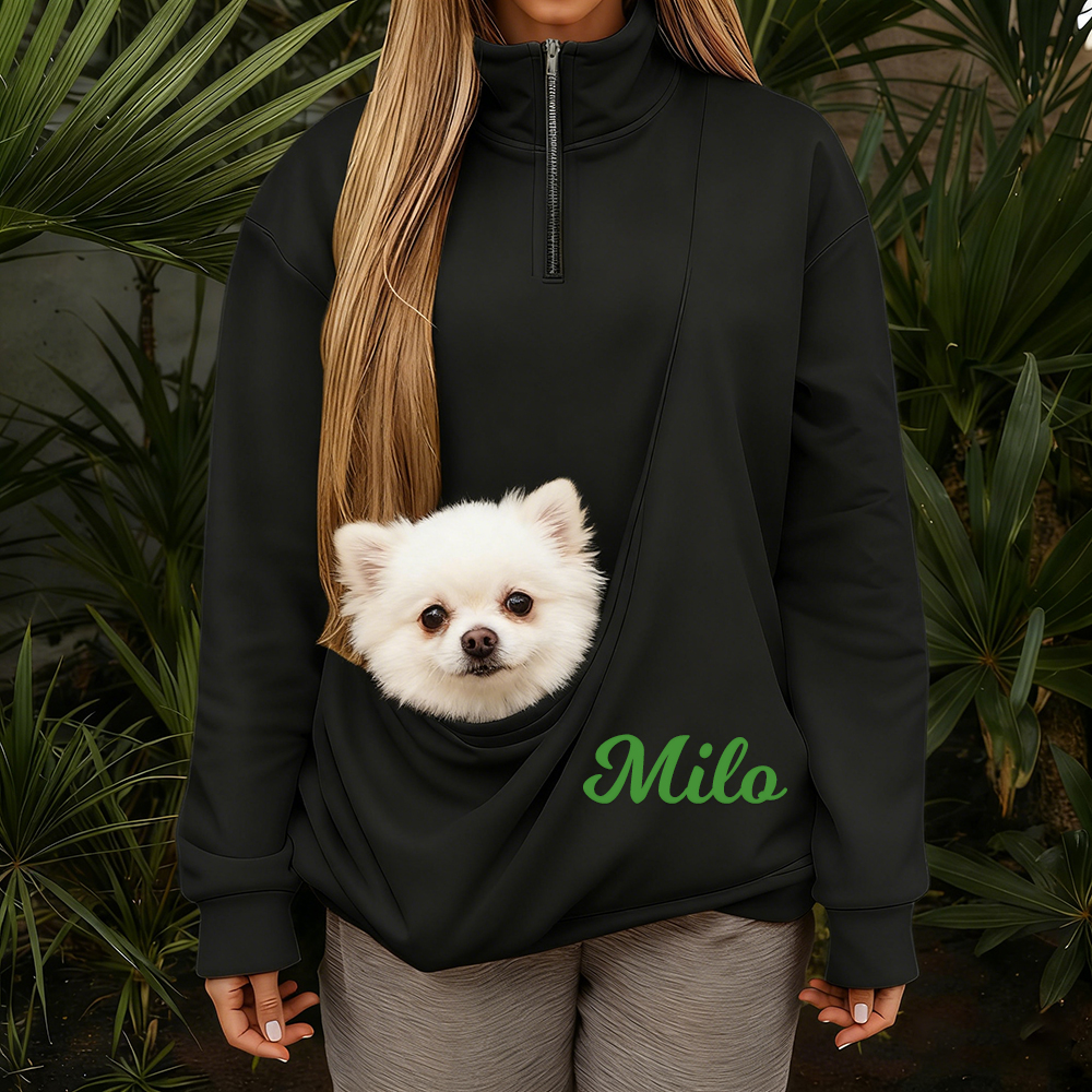 Personalized Name Cozy Pet Carrier Sweater | KKCloth332