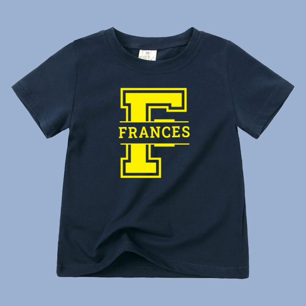 Personalized Kid Cozy Soft Color T-Shirt | inTee05