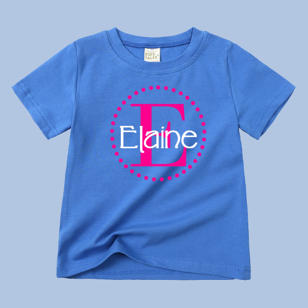 Personalized Kid Cozy Soft Color T-Shirt | inTee06