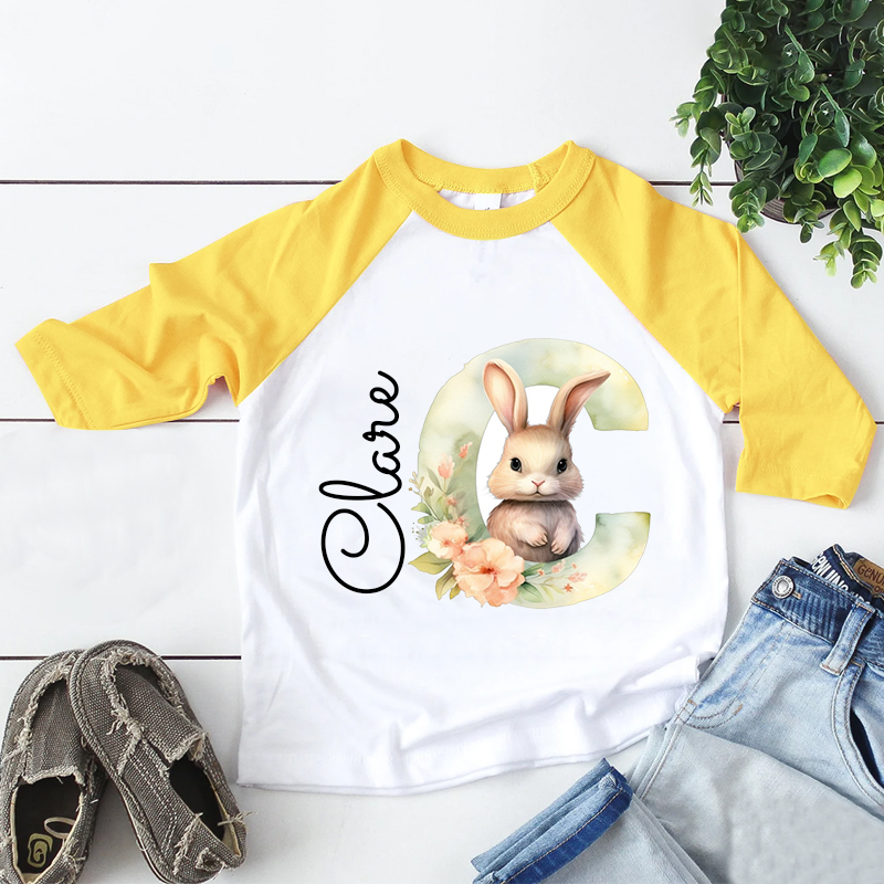 Personalized Kid Cozy Soft Bunny Sweatshirt | inSweatshirt50