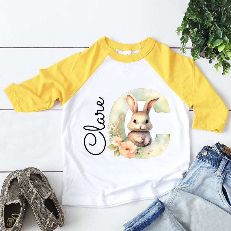 Personalized Kid Cozy Soft Bunny Sweatshirt | inSweatshirt50