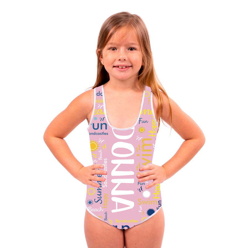 Personalized Sunshine Color Swimsuit for Summer | InSwin04