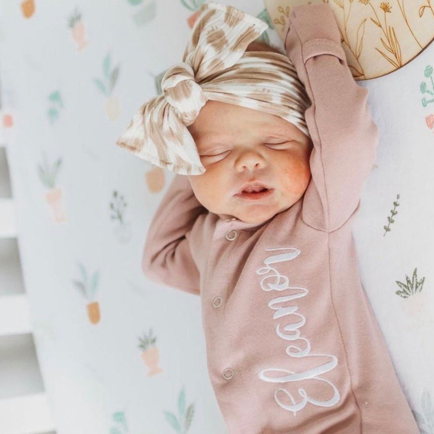 Personalized Embroidery Kids Cozy Soft Sweatshirt Romper | inRomper24