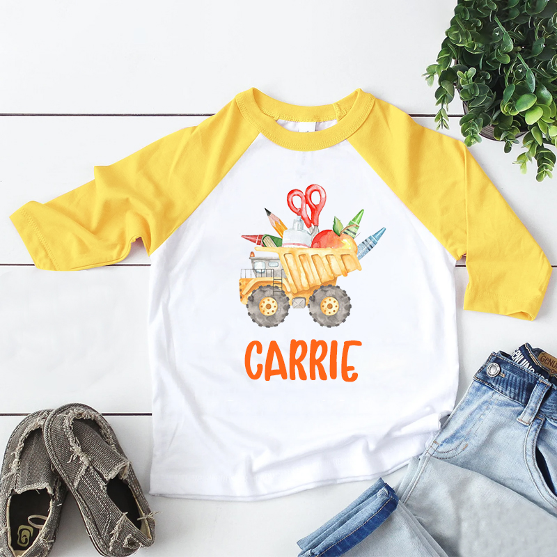 Personalized Kid Cozy Back to School Sweatshirt | inSweatshirt63