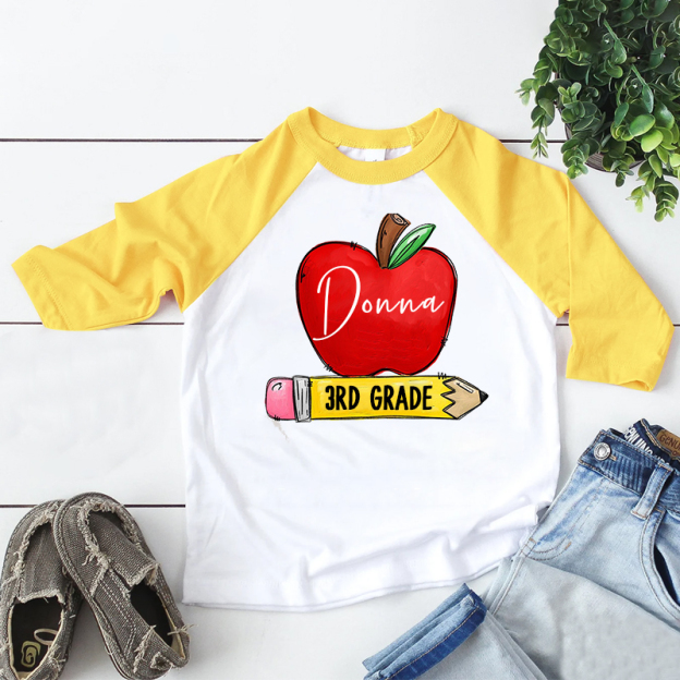 Personalized Kid Cozy Back to School Sweatshirt | inSweatshirt65