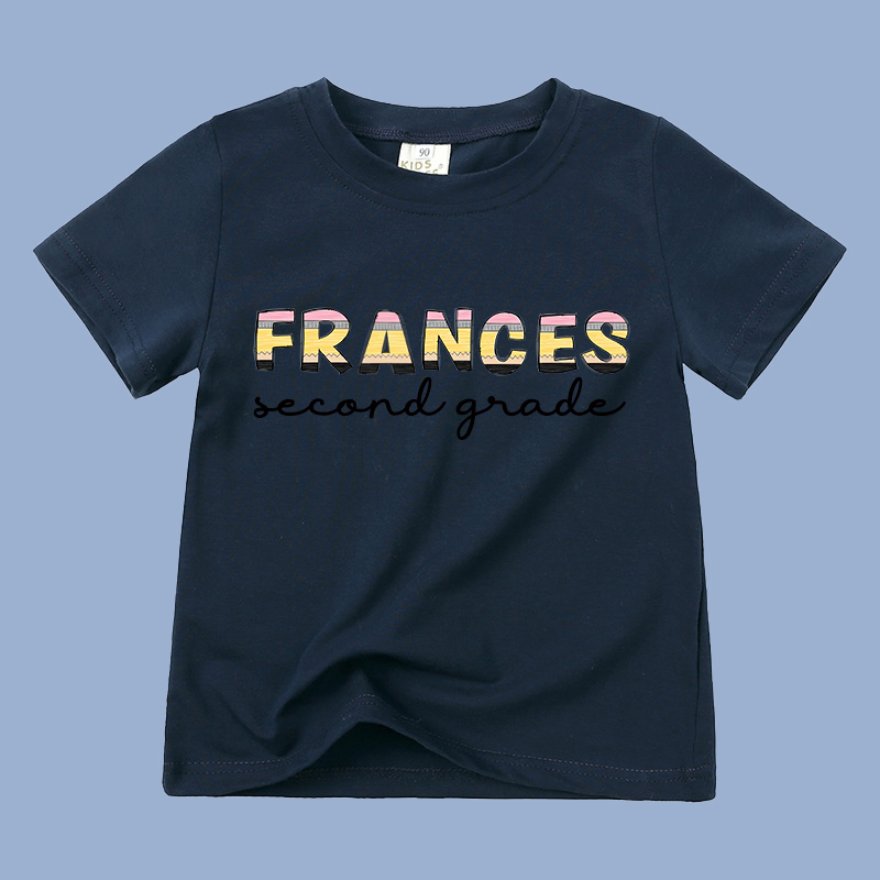Personalized Kid Cozy Back to School T-Shirt | inTee10
