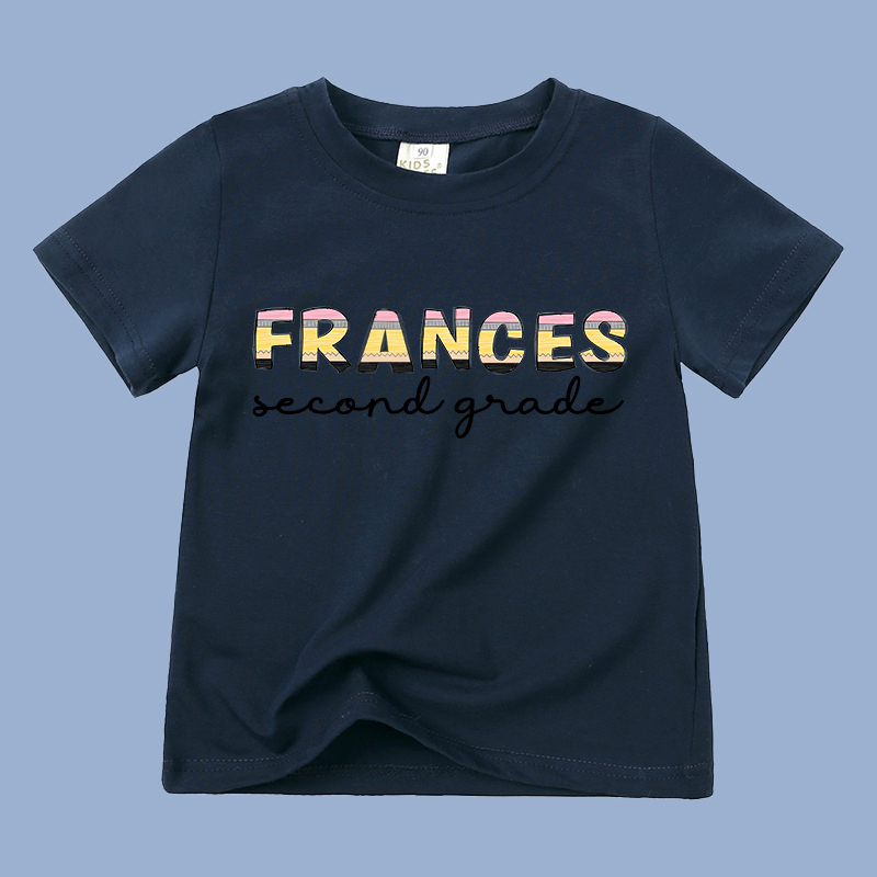 Personalized Kid Cozy Back to School T-Shirt | inTee10