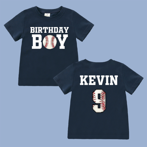 Personalized Sports Ball Games Birthday T-Shirt | inBirth19