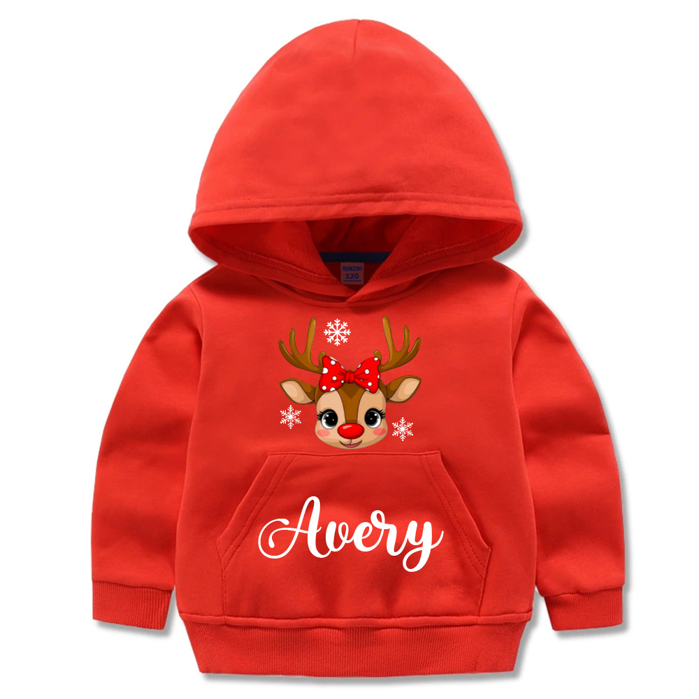 Personalized Kids Lovely Christmas Hoodie | InSweatshirt81