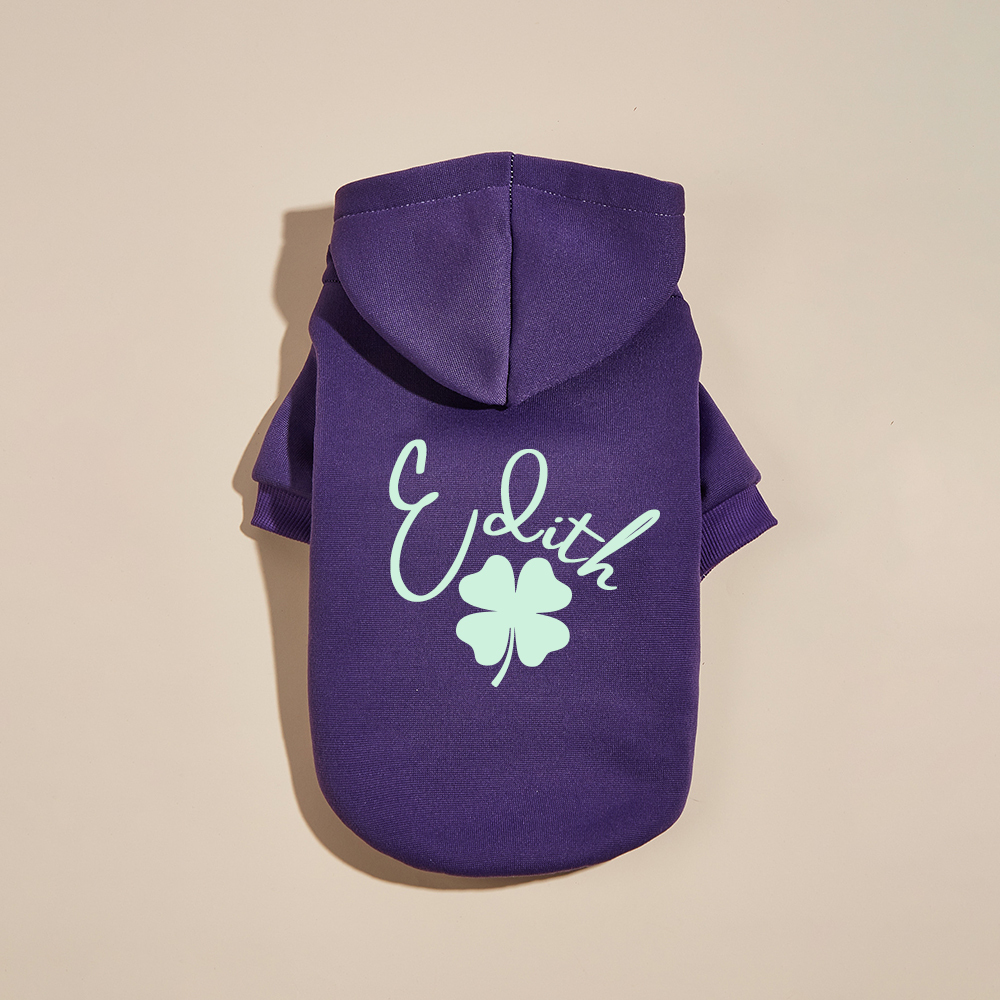 Personalized Name St. Patricks Day Pet Hoodie | inCloth04