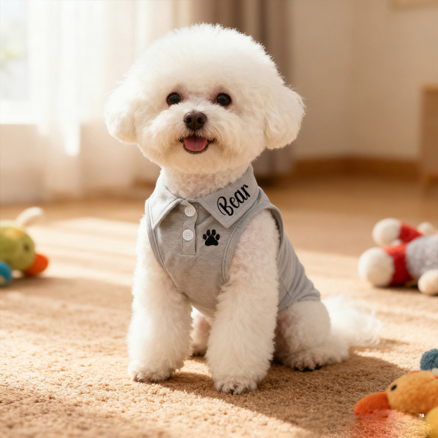 Personalized Name Pet Polo Shirt | inCloth16