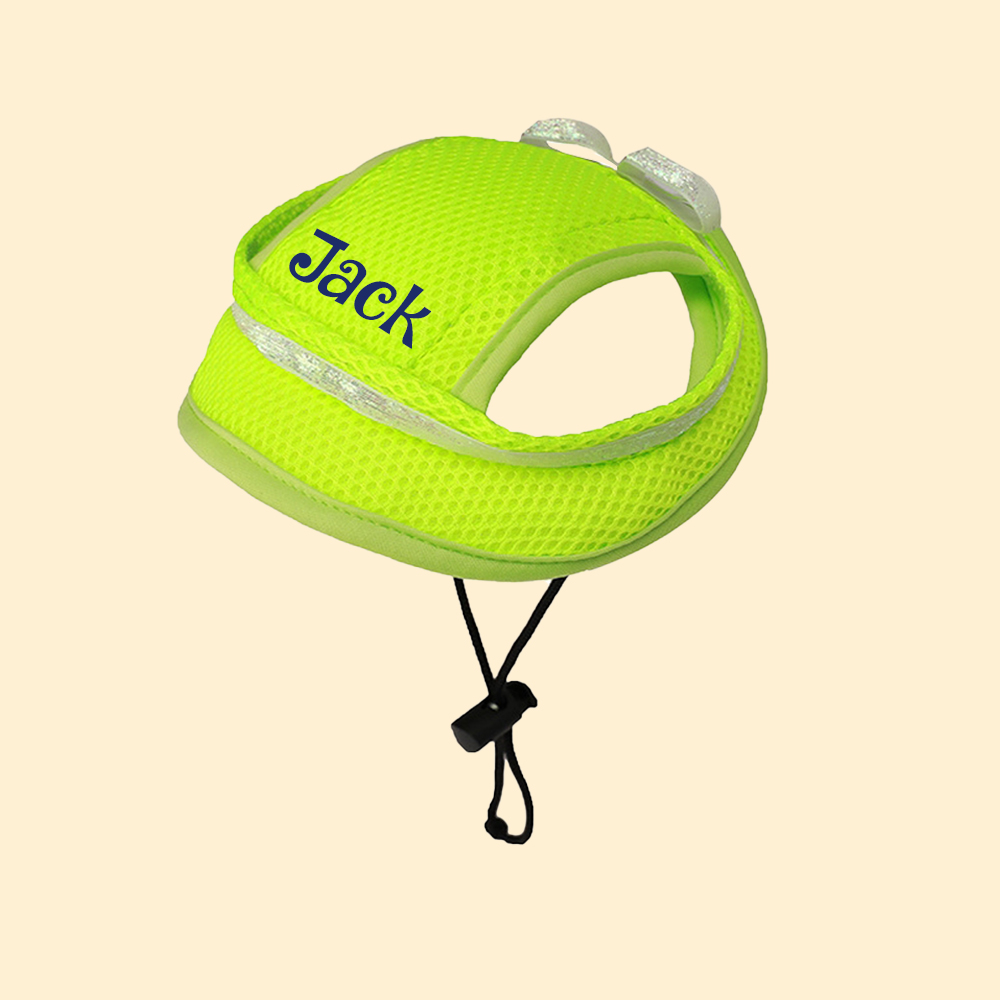 Personalized Name Pet Breathable Mesh Hat | inHat02