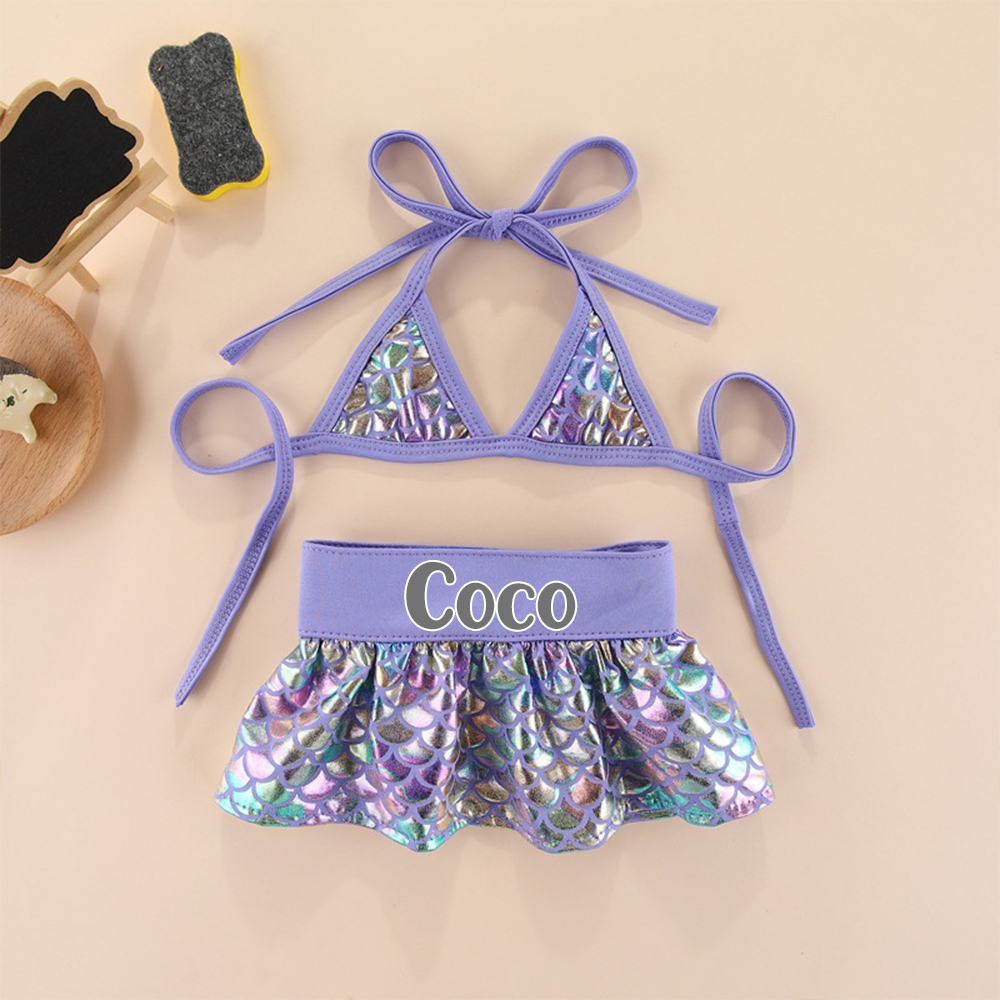 Personalized Pet Bikini Swimsuit Set | inCloth43