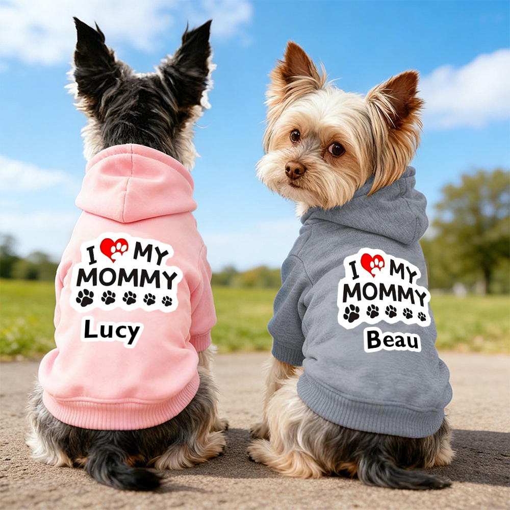 Personalized Mother's Day Pet Hoodie | inCloth46