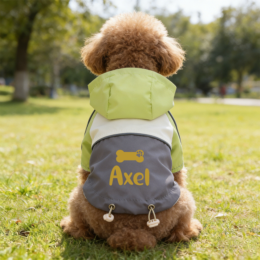 Personalized Name Pet Waterproof Jacket | inCloth54