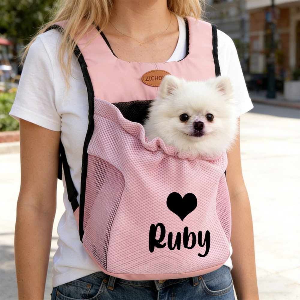 Personalized Name Pet Denim Overalls Dress | inCloth59
