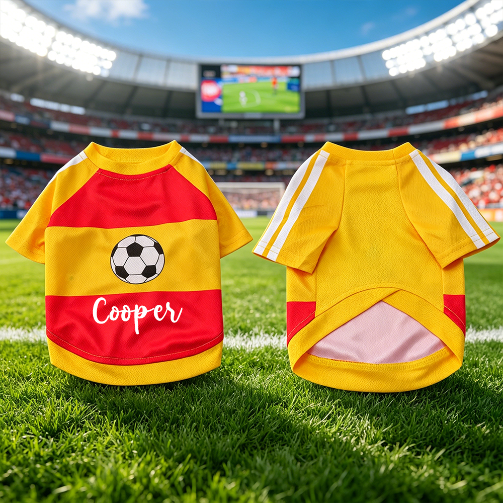 Personalized Pet Match Day Soccer Jersey | inCloth103