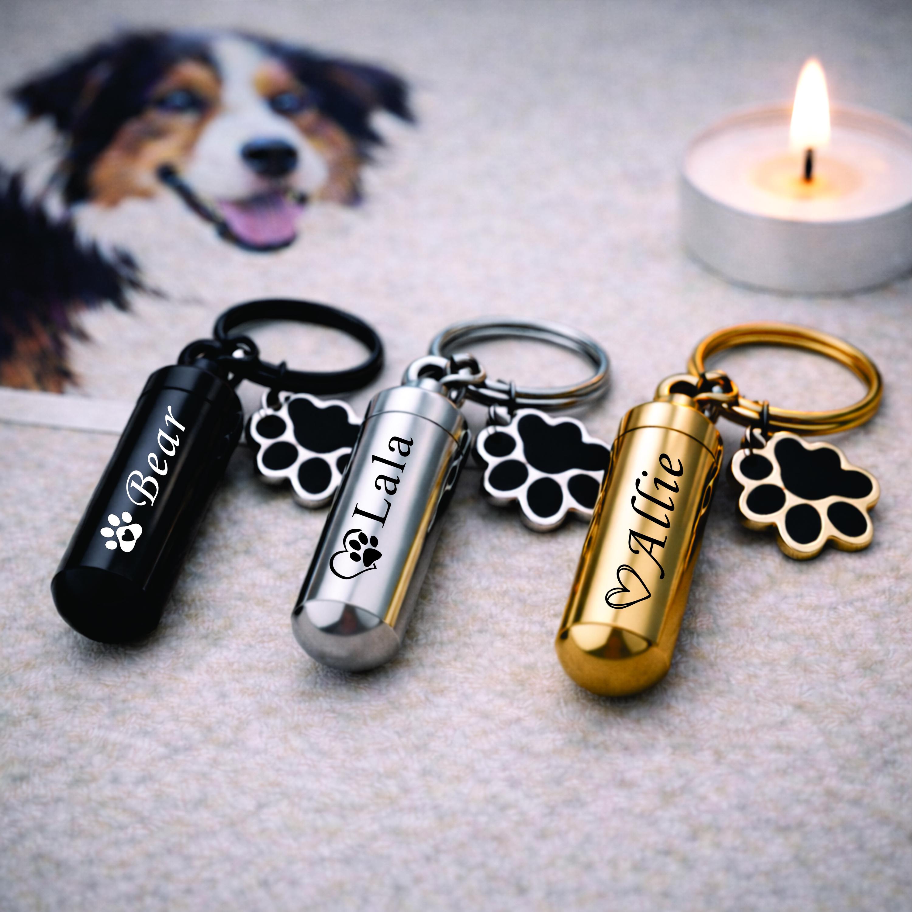 Personalized Pet Ashes Keychain | inAccs59