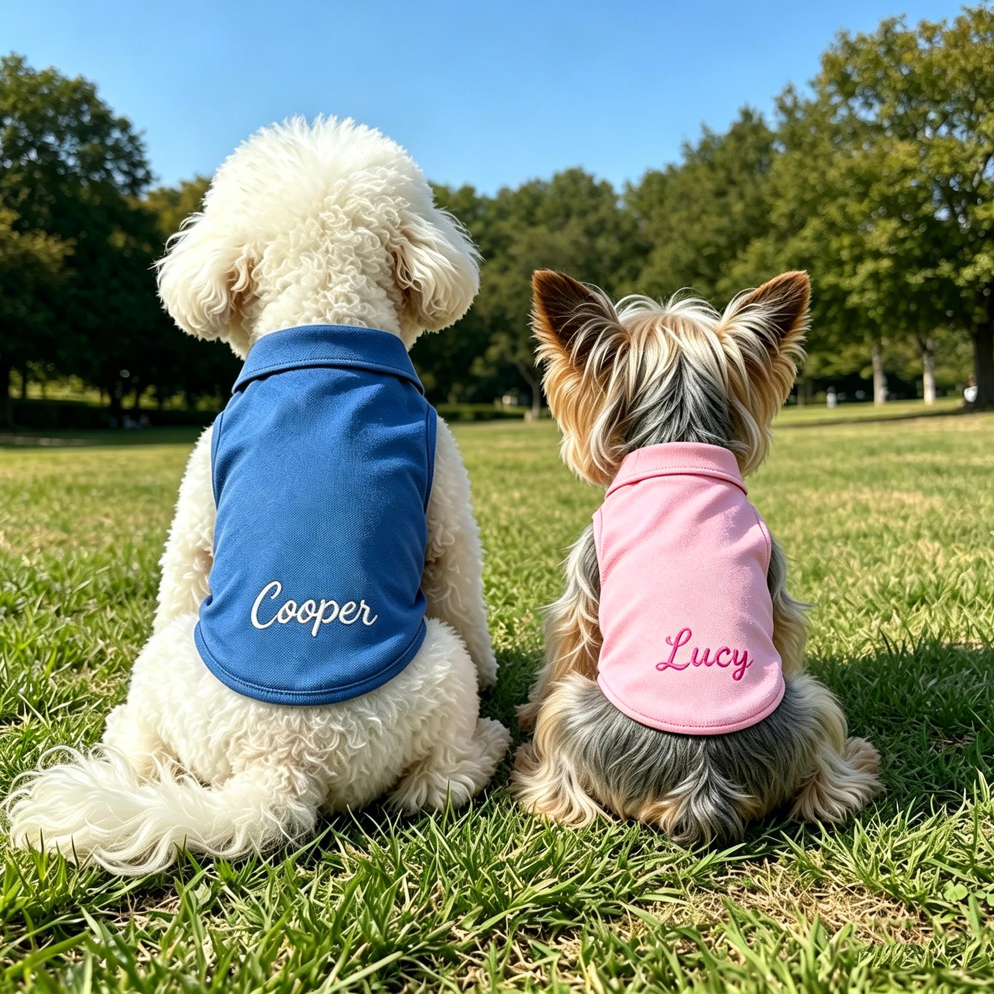 Personalized Embroidered Dog Cat Polo Shirt | inCloth108