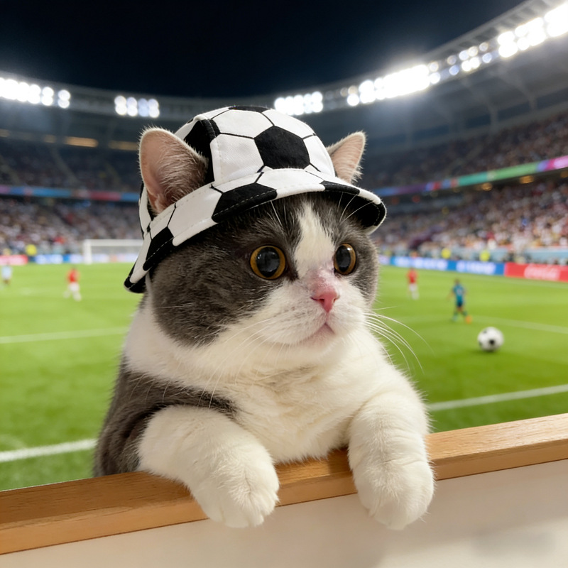 Pet Match Day Hat And Collar Set | inHat06