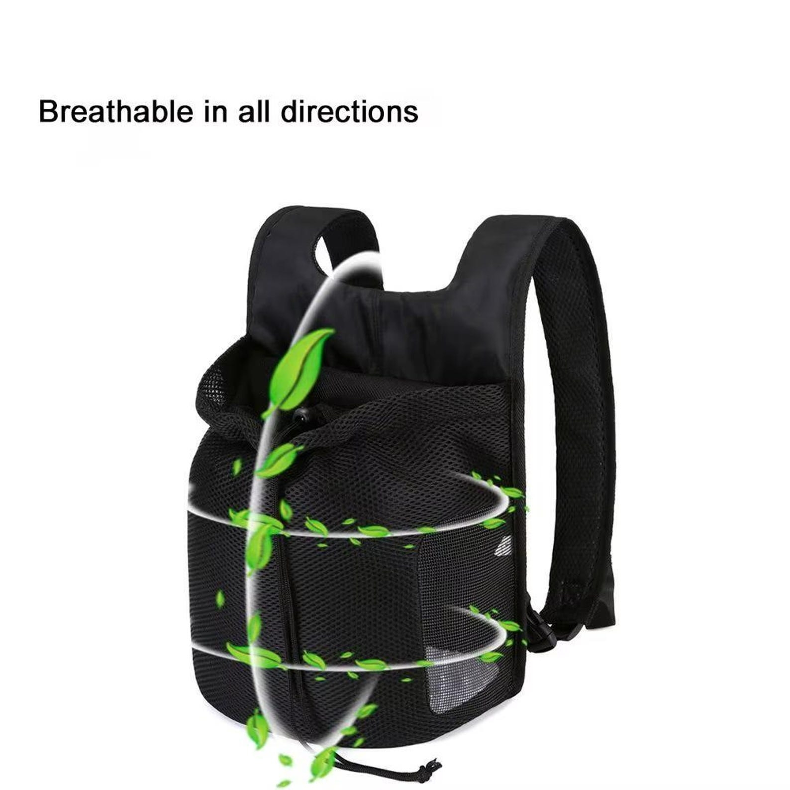 Personalized Name Breathable Mesh Pet Carrier Backpack | inAccs33