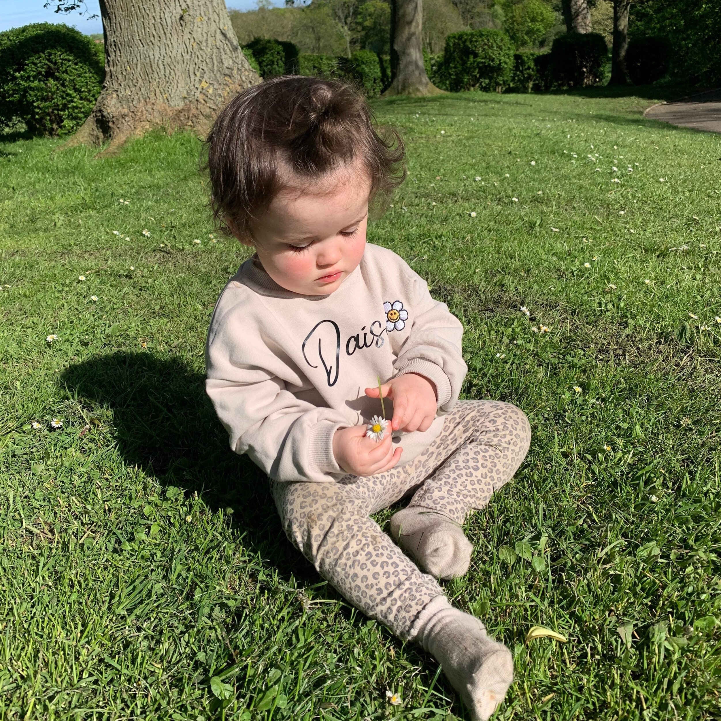 Personalized Kids Sun Flower Set | inSet30 (Beanie and Shoes not included)