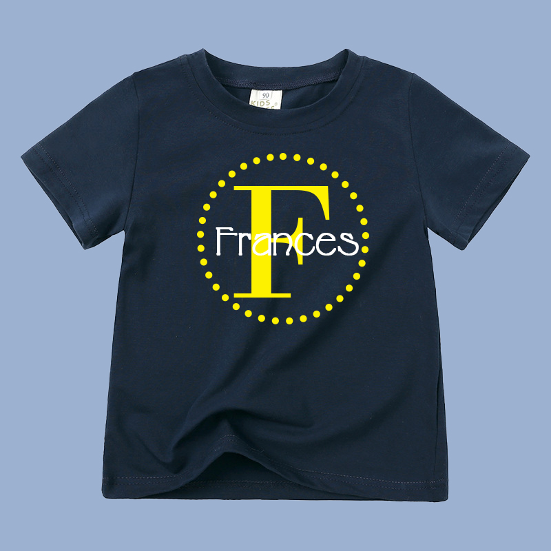 Personalized Kid Cozy Soft Color T-Shirt | inTee06