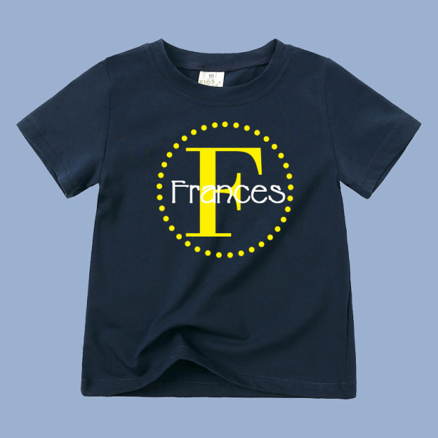 Personalized Kid Cozy Soft Color T-Shirt | inTee06