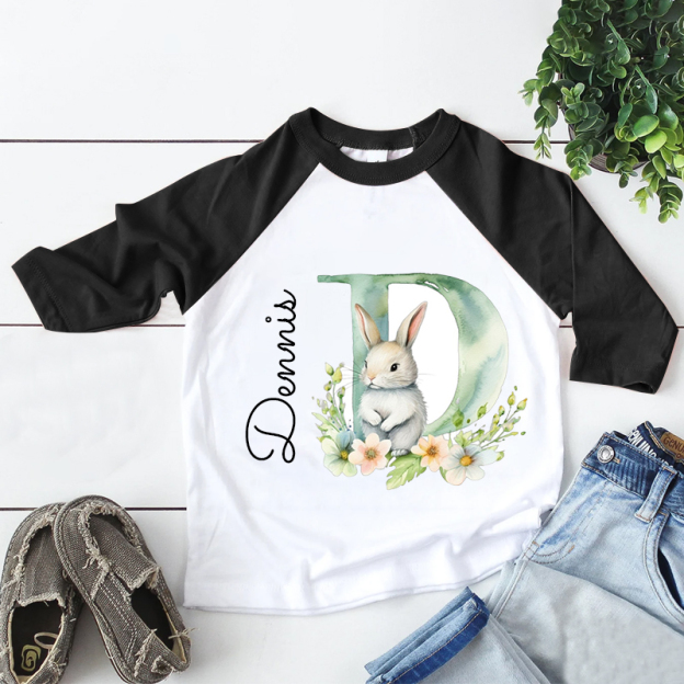 Personalized Kid Cozy Soft Bunny Sweatshirt | inSweatshirt50