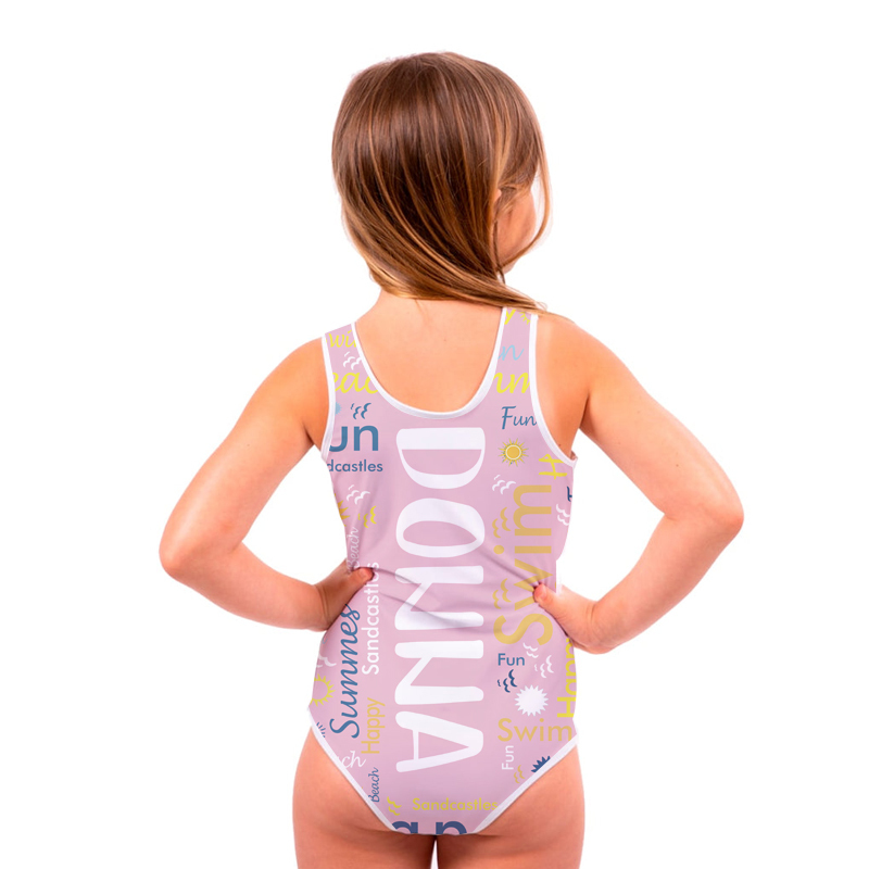 Personalized Sunshine Color Swimsuit for Summer | InSwin04
