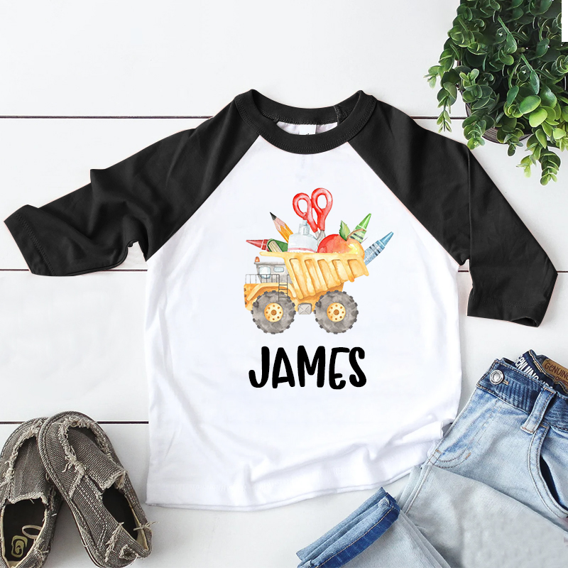 Personalized Kid Cozy Back to School Sweatshirt | inSweatshirt63