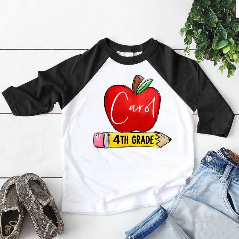 Personalized Kid Cozy Back to School Sweatshirt | inSweatshirt65