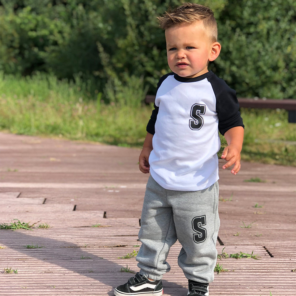 Personalized Kid Initial Cozy Soft Crewneck Sweatshirt | inSweatshirt68