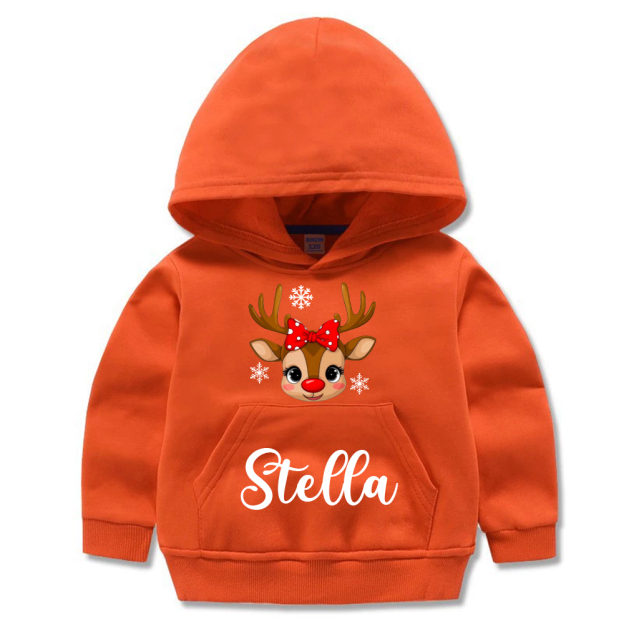 Personalized Kids Lovely Christmas Hoodie | InSweatshirt81