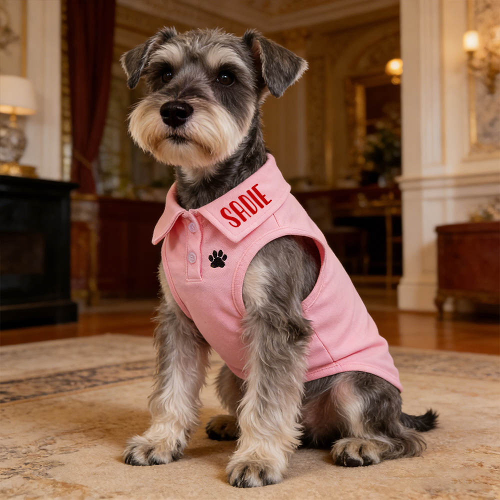 Personalized Name Pet Polo Shirt | inCloth16