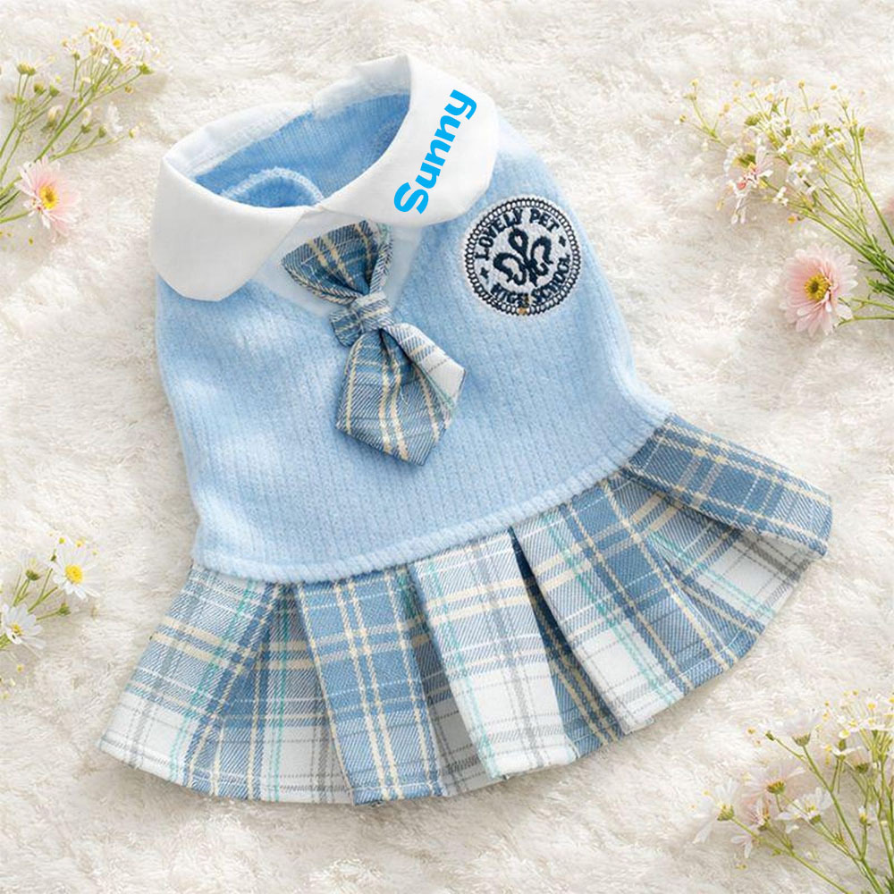 Personalized Pet School Style Dress | inCloth27