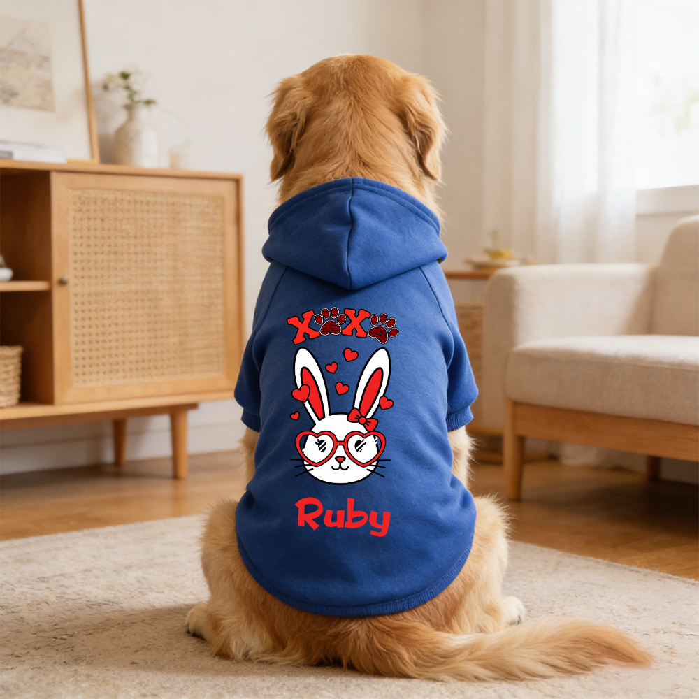 Personalized Name Easter Pet Bunny Hoodie | inCloth29