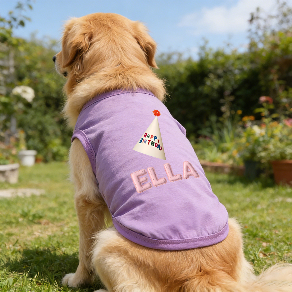Personalized Name Funny Summer Pet Vest | inCloth89