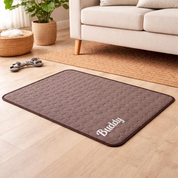 Personalized Embroidered Name Pet Summer Cooling Mat | inaccs45