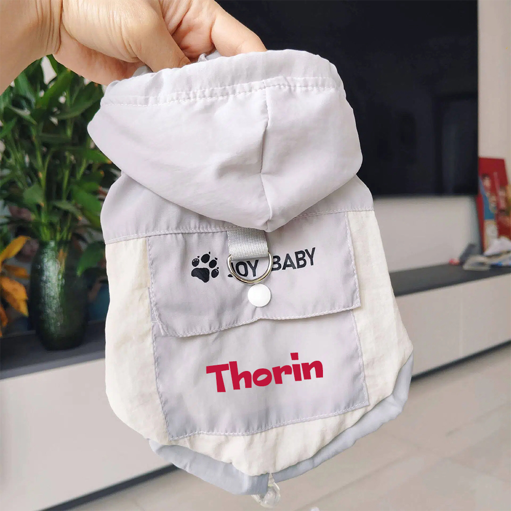 Personalized Name Pet Lightweight UV Protection Hoodie | inCloth99