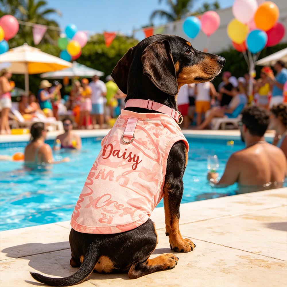 Personalized Pet Summer Ice Sensation Vest | inCloth109