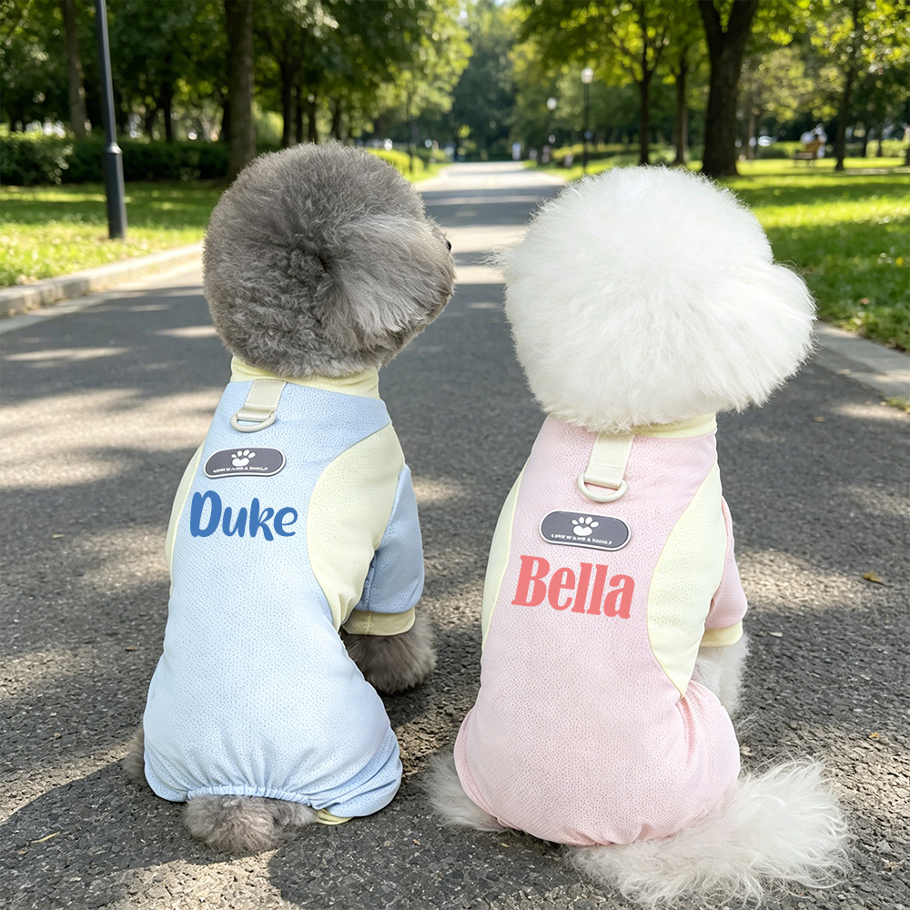 Personalized Summer Cooling And Breathable Pet Clothing | inCloth110