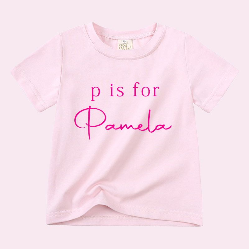 Personalized Kid Cozy Soft Color T-Shirt | inTee01