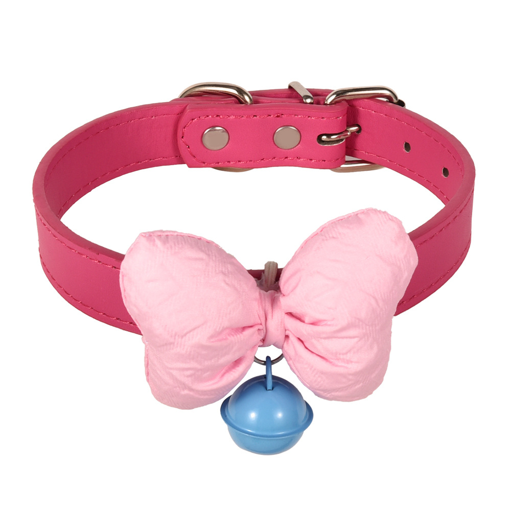 Adjustable Pet Bowknot Collar with Bell | inAccs47