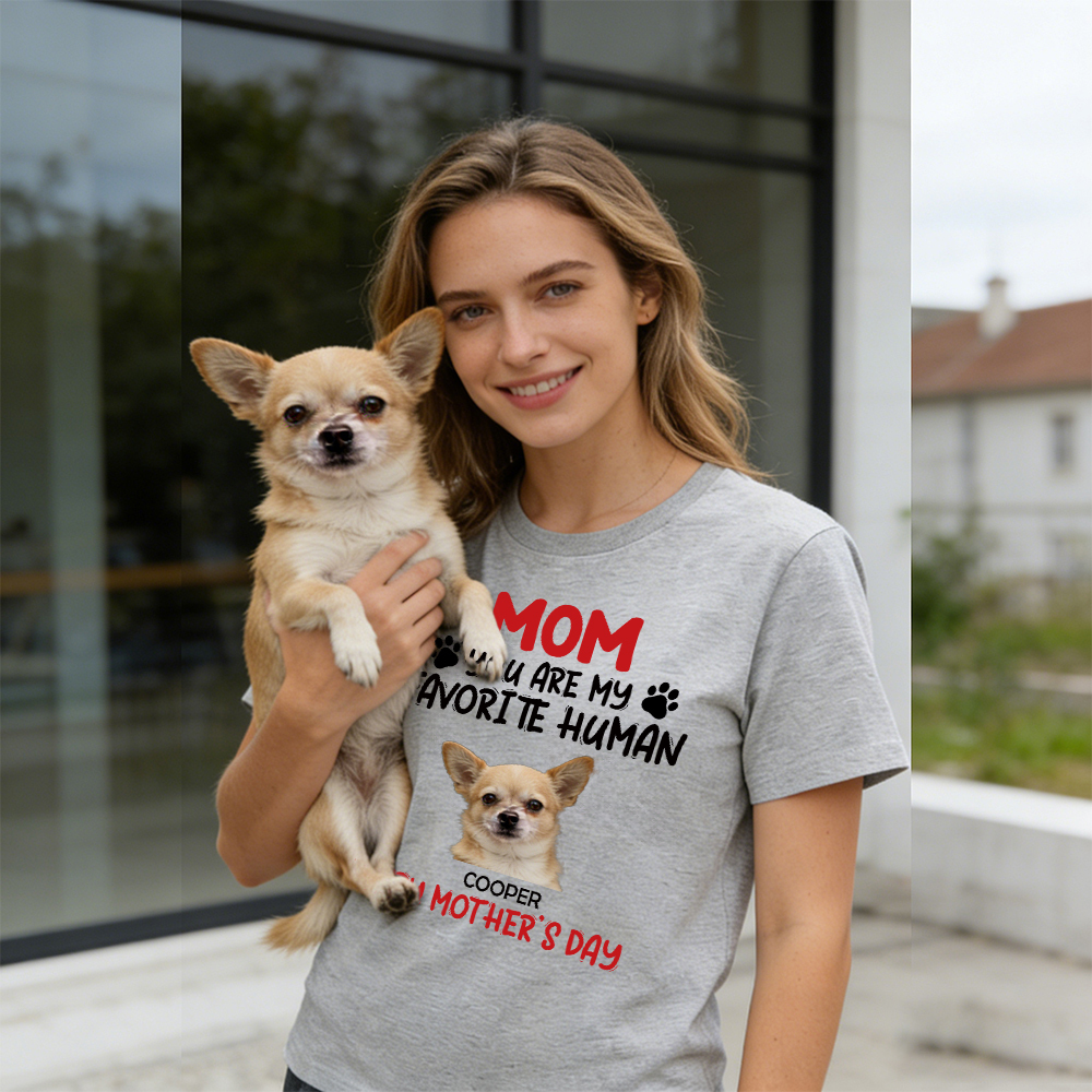 Personalized Mother's Day Pet Mom T-Shirt | inCloth65