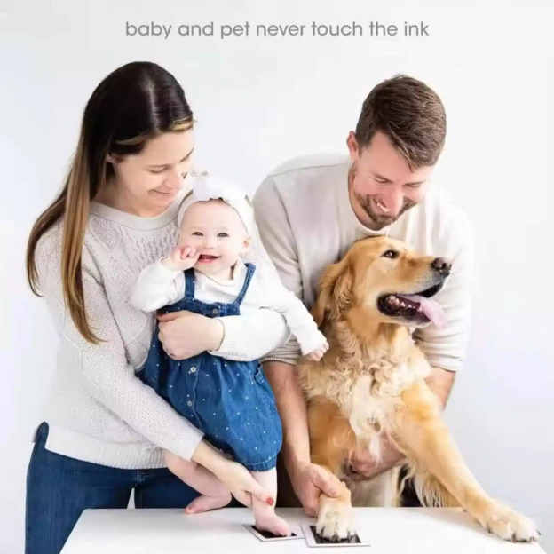 Pet Paw Print Kit Pet Memorial and Puppy Milestone Keepsake | inAccs44