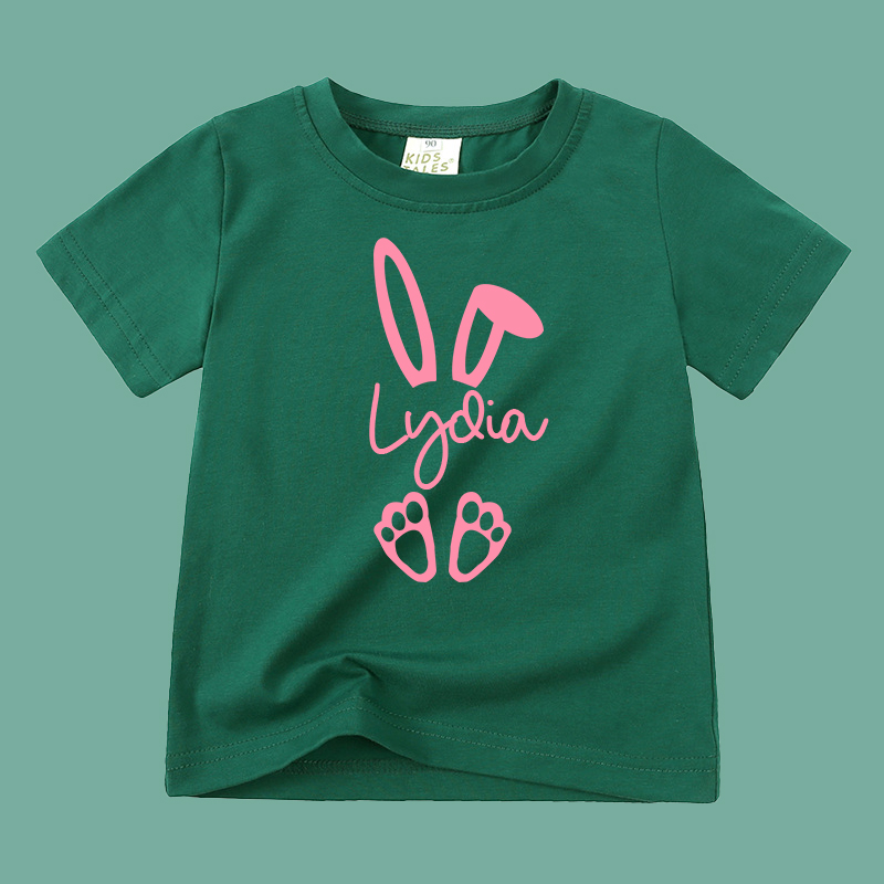 Personalized Kid Cozy Soft Easter T-Shirt | inTee07