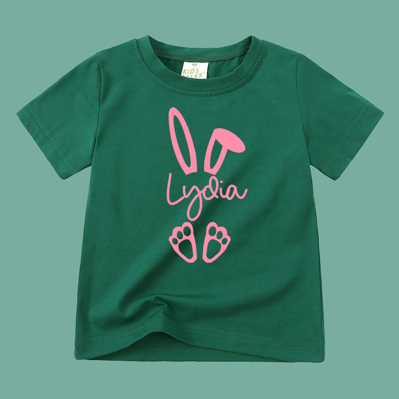 Personalized Kid Cozy Soft Easter T-Shirt | inTee07